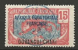 OUBANGUI N° 48 CACHET FORT-CRAMPEL - Usados