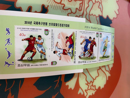 Korea Stamp Booklet Football MNH FIFA World Cup Brazil 2014 Perf - 2014 – Brazilië