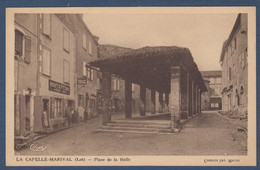 LA CAPELLE MARIVAL - Place De La Halle - Lacapelle Marival