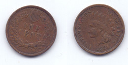 U.S.A. 1 Cent 1881 - 1859-1909: Indian Head