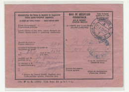 Yugoslavia Kingdom 2 Avis De Reception Postal Documents 1932 Maribor - Beograd B221201 - Kroatië