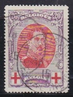 Belgie  .   OBP    .   134     .     O        .    Gestempeld     .   /   .   Oblitéré - 1914-1915 Rotes Kreuz