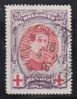 Belgie  .   OBP    .   134     .     O        .    Gestempeld     .   /   .   Oblitéré - 1914-1915 Croce Rossa