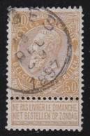 Belgie  .   OBP    .    62      .     O        .    Gestempeld     .   /   .   Oblitéré - 1893-1900 Fijne Baard