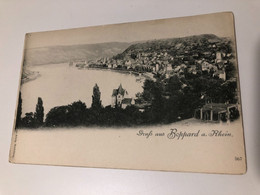 Germany Deutschland Boppard A Rhein Villa View Edm. Von König Heidelberg 15365 Post Card POSTCARD - Boppard