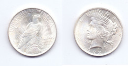 U.S.A. 1 Dollar 1923 - 1921-1935: Peace (Paix)