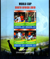 UNION ISLAND  Feuillet N°    * *    Cup 2010  Football  Soccer  Fussball - 2010 – South Africa