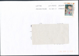 France-MonTimbraMoi - Photo Privée - Mère Et Enfant - YT MTAM1 Sur Lettre Du 14-06-2011 - Cartas & Documentos