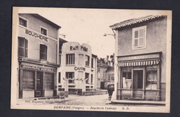 Dompaire (88) Boucherie Centrale ( Commerce Rumebe , Cantine Pierrot Ed. Huguenin Tabacs 54005) - Dompaire