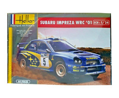 Heller - SUBARU IMPREZA WRC 2001 Maquette Kit Plastique Réf. 80761 NBO Neuf 1/24 - Autos