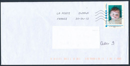 France-MonTimbraMoi - Photo Privée - Enfant - YT MTAM 4 Sur Lettre Du 30-04-2012 - Cartas & Documentos