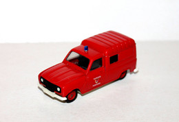 SOLIDO - RENAULT 4 FOURGONNETTE N°1213 - VEHICULE VOITURE SAPEURS POMPIERS, 1/43 - AUTOMOBILE MINIATURE (2811.16) - Solido