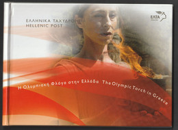 Greece 2004 The Olympic Torch In Greece Booklet HGS - Carnets