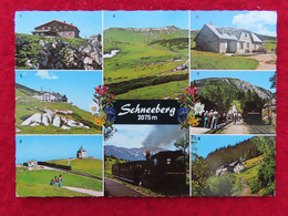 AK: Schneeberg, Gelaufen 1982 (Nr.3021) - Schneeberggebiet