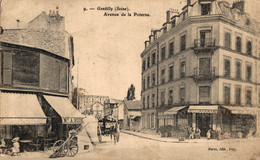 N°101441 -cpa Gentilly -avenue De La Poterne- - Gentilly