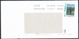 France-MonTimbraMoi - Photo Privée - Personnage - YT MTAM 4 Sur Lettre Du 11-03-2011 - Cartas & Documentos