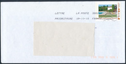 France-MonTimbraMoi - Photo Privée - Jardin Et Piscine - YT MTAM1 Sur Lettre Du 19-11-2010 - Cartas & Documentos