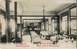 Uccle  Ferme St Hubert   Une Salle De Restaurant - Uccle - Ukkel