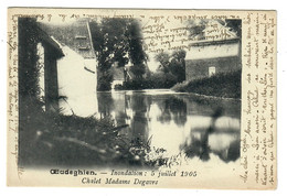 Oeudeghien   Frasnes-lez-Anvaing  Inondation 5 Juillet 1905 Chalet Madame Degavre - Frasnes-lez-Anvaing