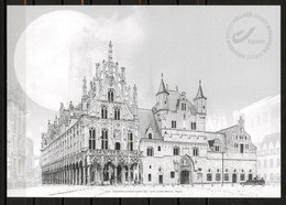 BE   F 4992  /  BL297   ---   2021   --  Plein Van Mechelen  /  Place De Malines  --  Cachet à Sec De La Poste - B&W Sheetlets, Courtesu Of The Post  [ZN & GC]