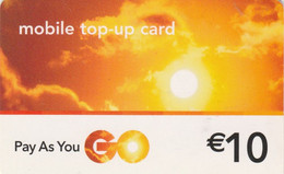 Malta, MAL-REF-GOM-0031,  Mobile Top-up Card "Sun", 2 Scans. - Malta