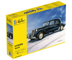 Heller - CITROEN 15CV TRACTION  Maquette Kit Plastique Réf. 80763 NBO Neuf 1/24 - Voitures