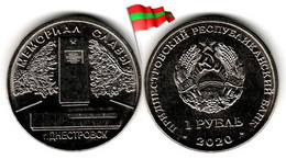 Transnistria - 1 Rouble 2020 (Memorial Of Glory - Dniester - UNC) - Moldavie