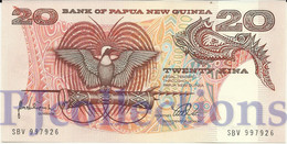 PAPUA NEW GUINEA 20 KINA 1989/2001 PICK 10c UNC - Papua New Guinea