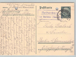 DEUTSCHES REICH - ORTSSTEMPEL ROTHENBERG über BEERFELDEN / 4-26 - Marcofilie - EMA (Print Machine)