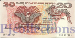 PAPUA NEW GUINEA 20 KINA 1989/2001 PICK 10c UNC - Papouasie-Nouvelle-Guinée