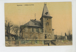 OYONNAX - L'Hôtel De Ville (belle Carte Toilée) - Oyonnax