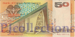 PAPUA NEW GUINEA 50 KINA 1989 PICK 11a UNC - Papoea-Nieuw-Guinea