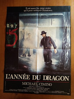 AFFICHE CINEMA ORIGINALE FILM 1985 L'ANNEE DU DRAGON MICKEY ROURKE JOHN LONE ARIANE 780MMX580MM DE MICHAEL CIMINO - Affiches & Posters