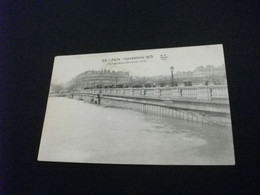 55 PARIS PARIGI INNONDAZIONE INONDATION 1910 PONT DE L'ALMA 28 JANVIER - Floods