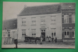 Berlaer 1909: Maison Félix Van Den Broek. Très Animée.Très Rare - Berlaar