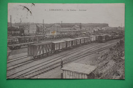 Libramont 1923 - La Gare, La Station Intérieure Animée - Libramont-Chevigny