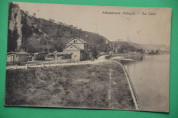 Sclaigneaux (Sclayn) 1920: La Gare - Andenne