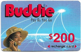 Zimbabwe - Buddie - Pay As You Go, Exp. 01.01.2004, 200$, Used - Simbabwe