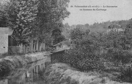 Valmondois - Le Sausseron Au Hameau Du Carrouge - Le Lavoir - Colorisée - Valmondois