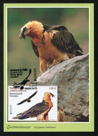 ANDORRA (2021) - Carte Maximum Card EUROPA Fauna, Gypaète, Trencalos, Quebrantahuesos, Gypaetus Barbatus Bearded Vulture - Other & Unclassified