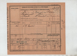 PLM Chalamont Mazuy Saint Rambert En Bugey 1897 Meximieux - Autres & Non Classés