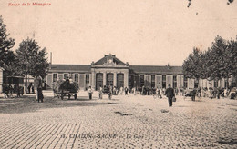 Chalons Sur Saône - La Place De La Gare - Attelage - Chalon Sur Saone