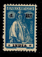 ! ! Portuguese India - 1922 Ceres 4 R - Af. 314 - MH - Portuguese India
