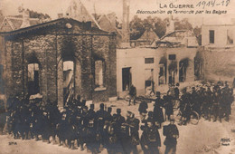 Termonde - Carte Photo - La Guerre 1914 1918 - Réoccupation De La Ville Par Les Belges - Militaria - Belgique Belgium - Otros & Sin Clasificación