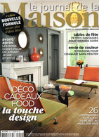 JOURNAL DE LA MAISON DECEMBRE 2012 TABLES DE FETE APPART JEUNE ET STYLE LAMPADAIRES FUTES - Casa & Decorazione