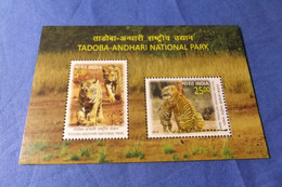 India 2016 Michel Block 140 Tadoba Andhari Nationalpark MNH - Blocks & Kleinbögen