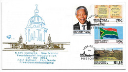 1994 Presidential Inauguration Nelson Mandela Pretoria - Oblitérés