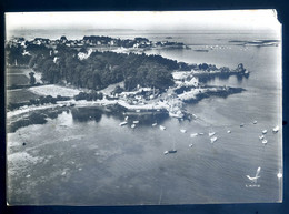 Cpsm Du 22 En Avion Au Dessus De ... Port Blanc -- Le Port Et Vue D' Ensemble   AOUT22-57 - Penvénan