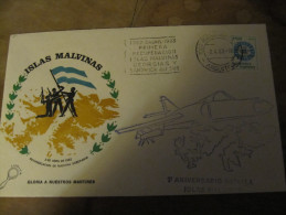 279 Guerre Des Malouines Malvinas Falkland Island Argentine No TAAF Antarctic War Antarctica - Vols Polaires