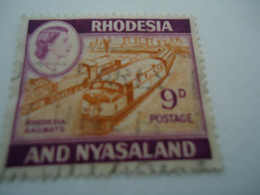 RHODESIA  NYASALAND   USED TRAIN   TRAINS - Rhodesia & Nyasaland (1954-1963)